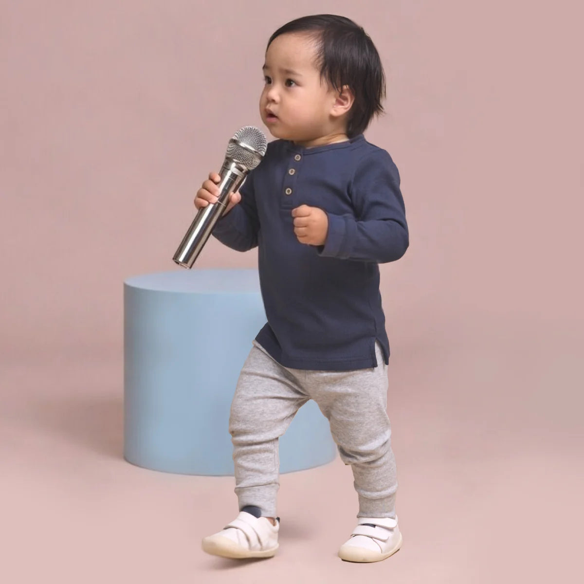 1st Walker Toto EU19 White/Indigo - Pretty Brave