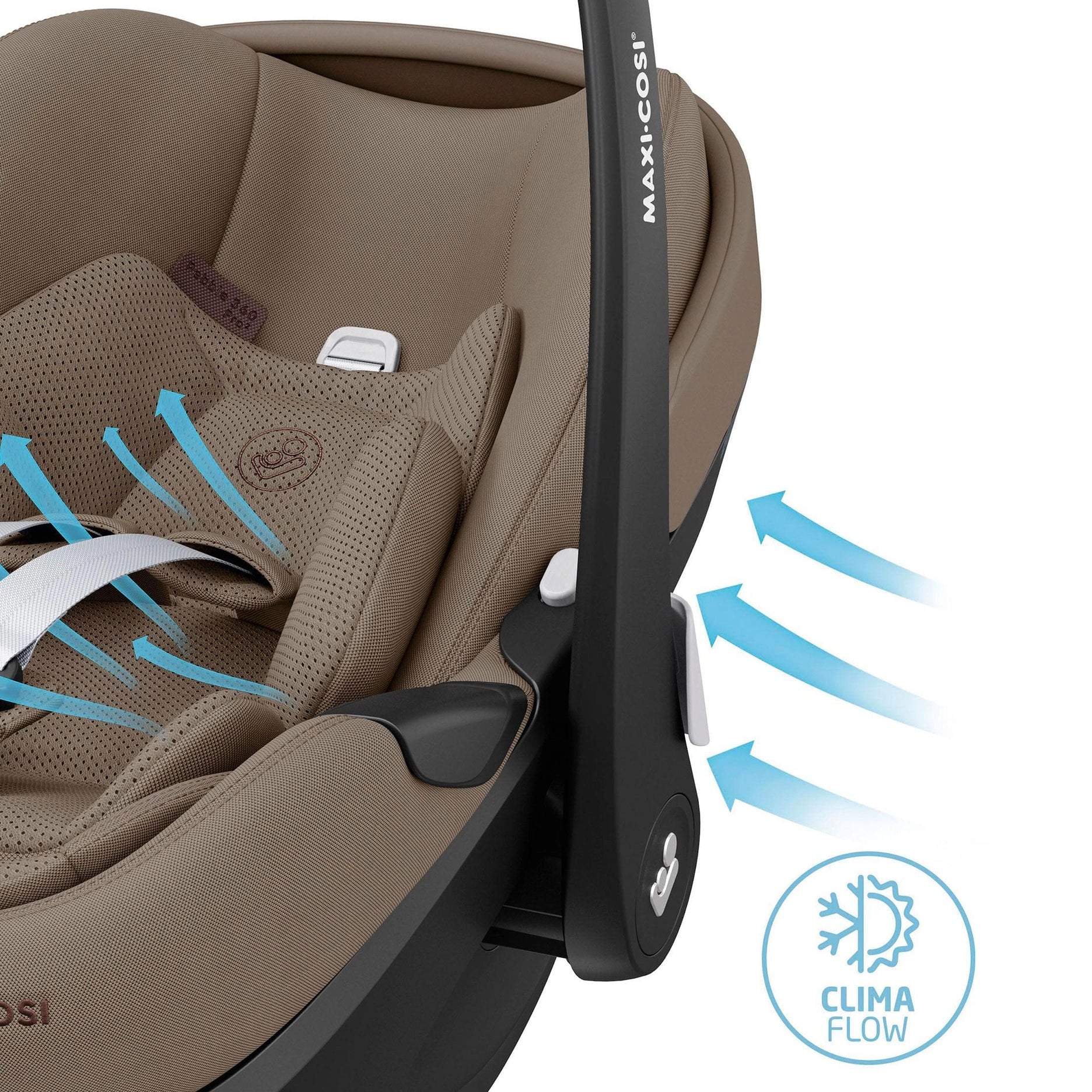 Maxi Cosi Pebble 360 Pro 2 Ft. Slide Tech – Baby Capsule | Dimples NZ