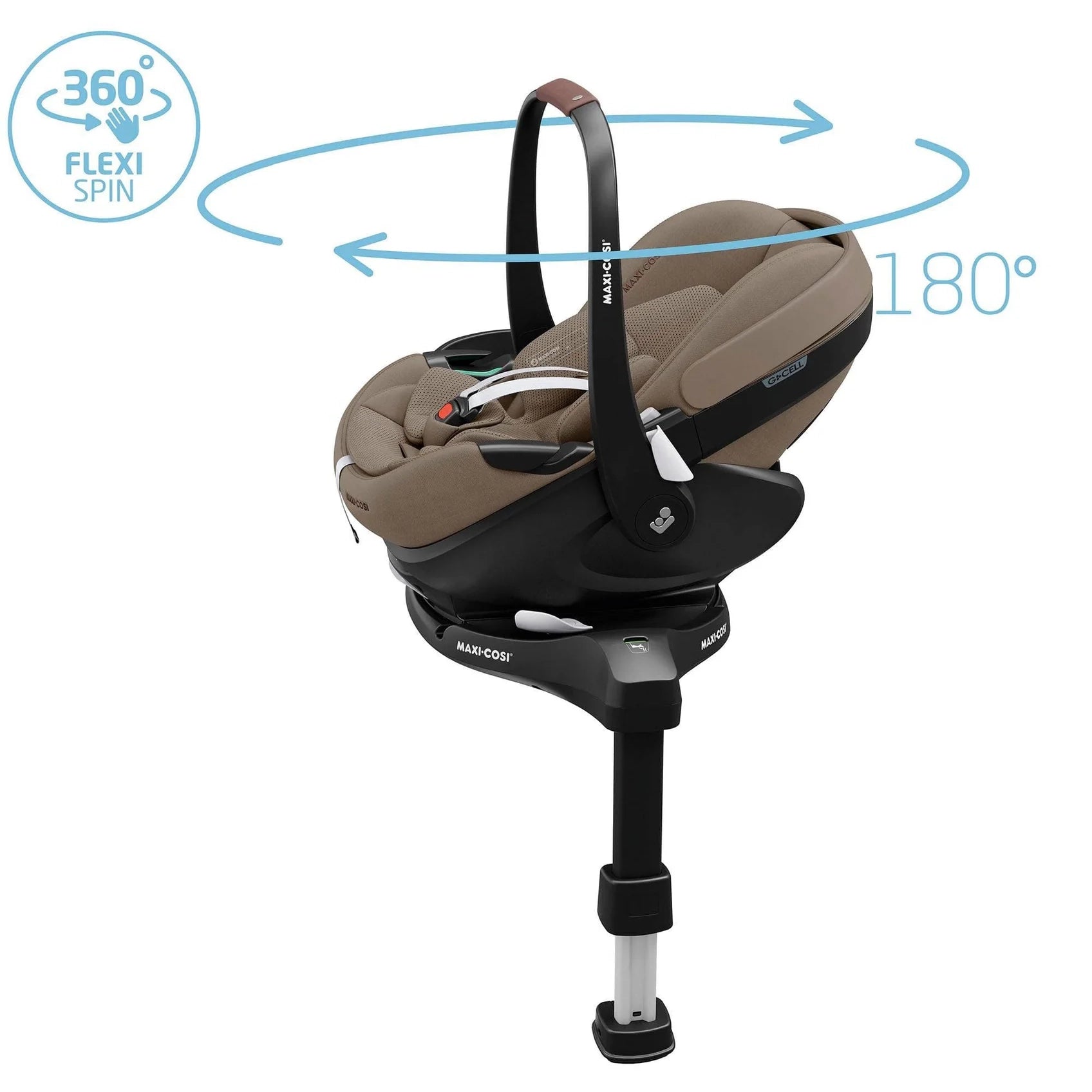 Maxi Cosi Pebble 360 Pro 2 Ft. Slide Tech - Maxi Cosi - Dimples