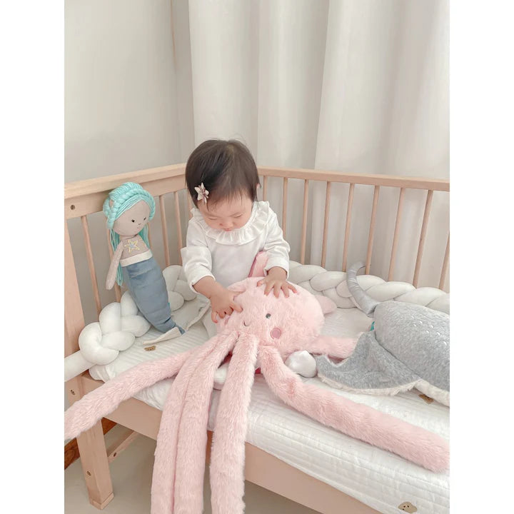 Pinky The Pink Octopus Plush - Bubble