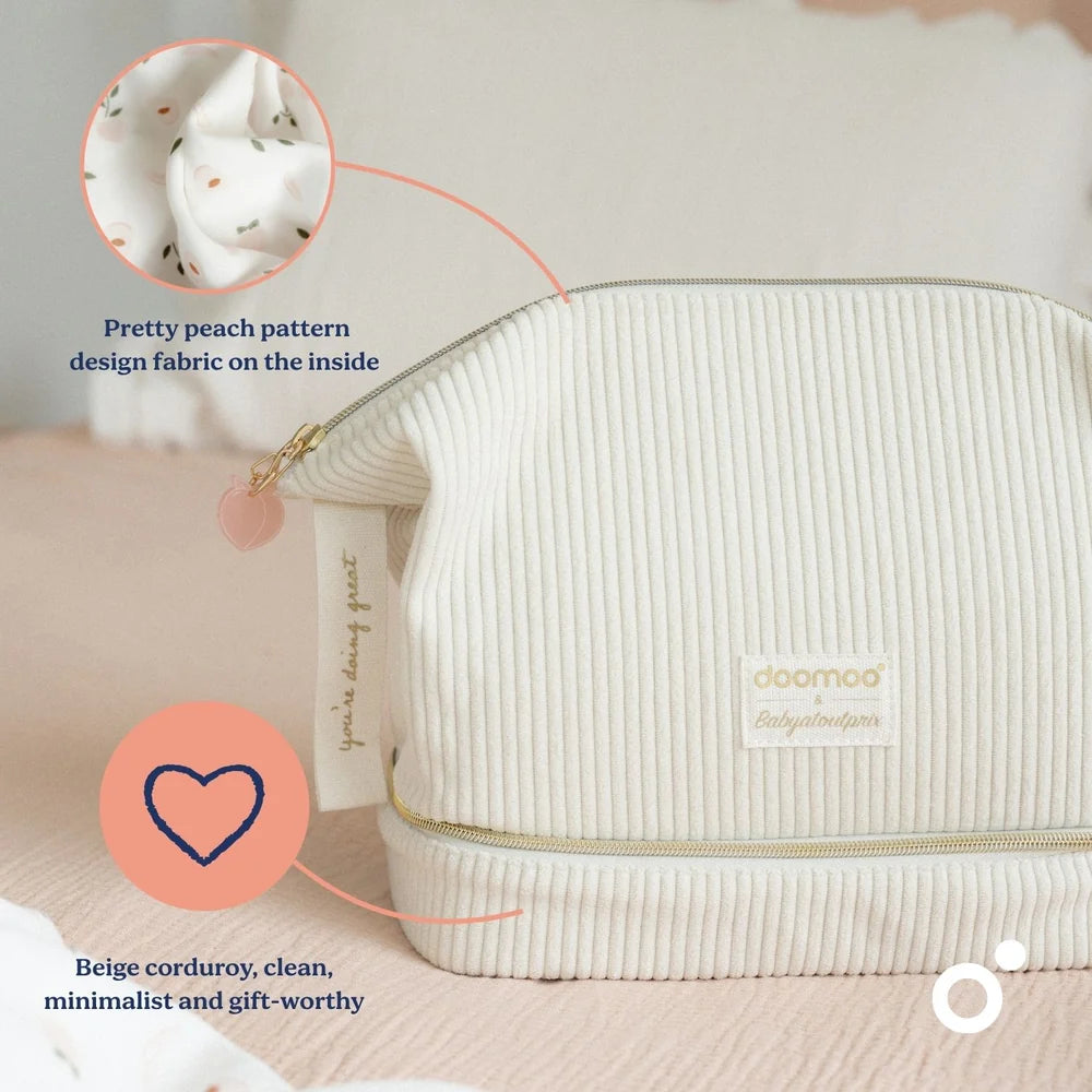 Doomoo Postpartum Recovery Kit Corduroy Sand - doomoo