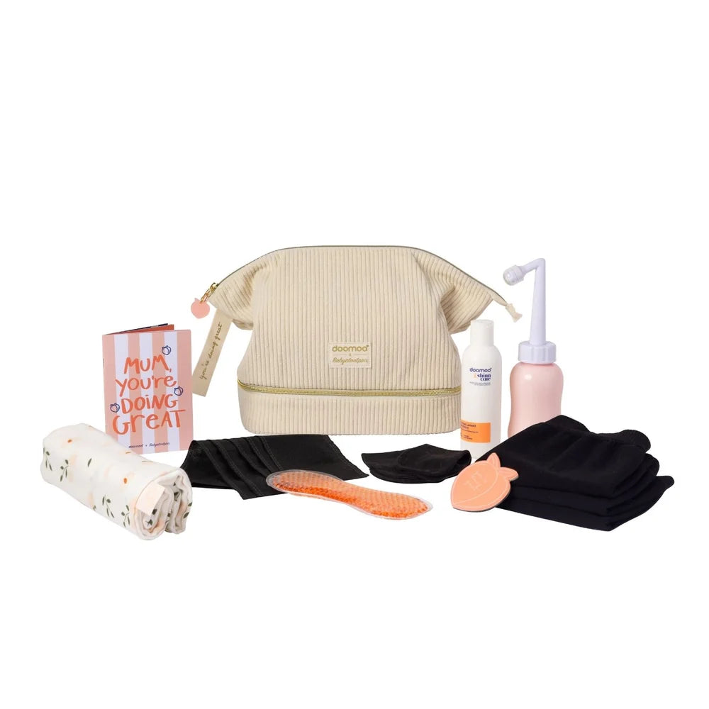 Doomoo Postpartum Recovery Kit Corduroy Sand - doomoo