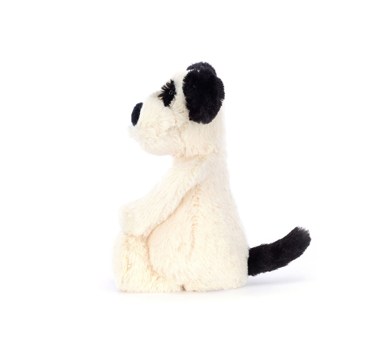 Bashful Puppy Small Black & Cream - Jellycat