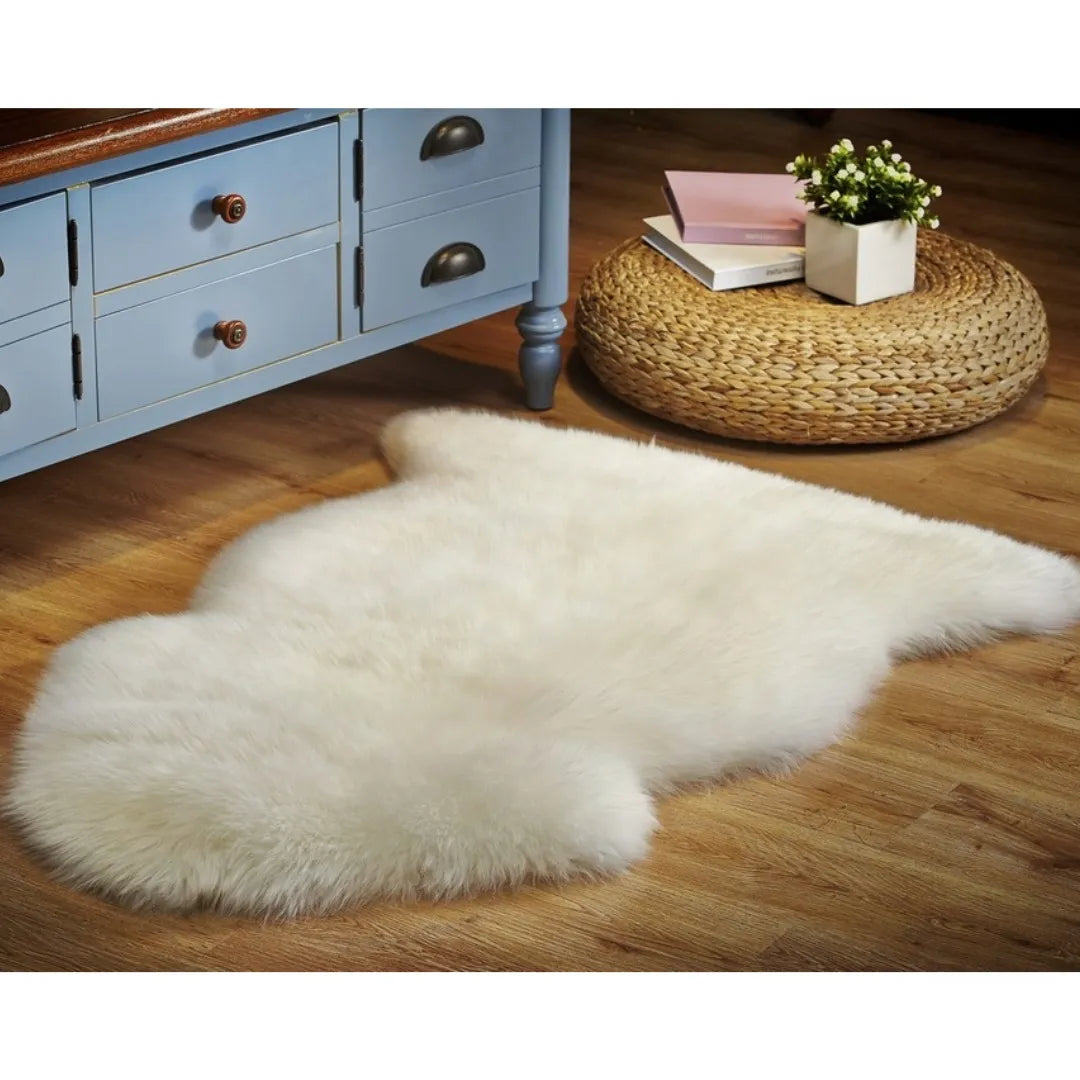 Long Wool Sheepskin Rug