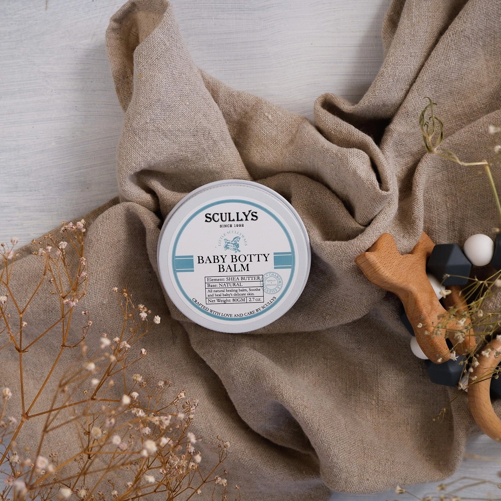 Baby Botty Balm 80gm - Scullys - Dimples