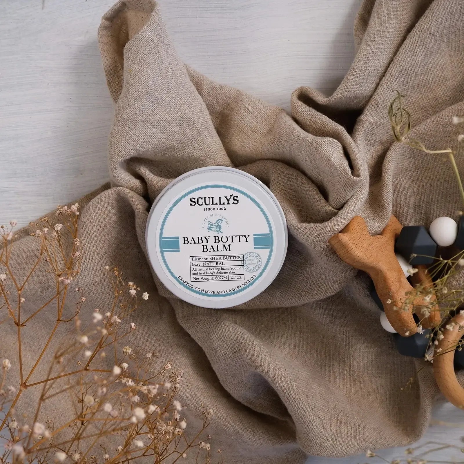 Baby Botty Balm 80gm - Scullys - Dimples