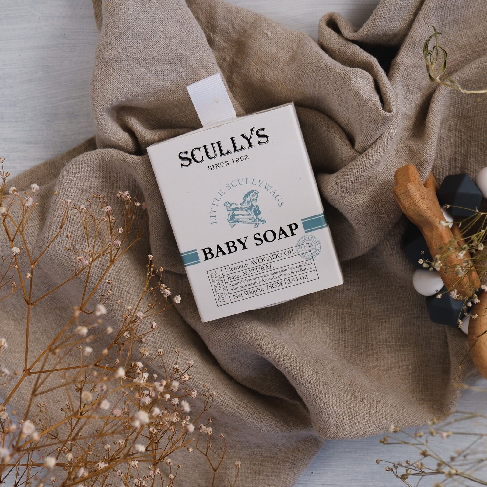 Baby Soap 75gm - Scullys - Dimples