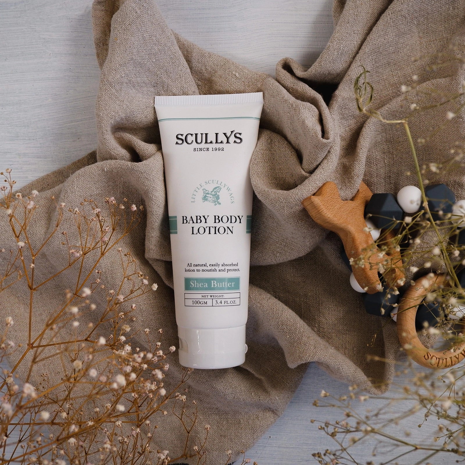 Baby Body Lotion 100gm - Scullys - Dimples