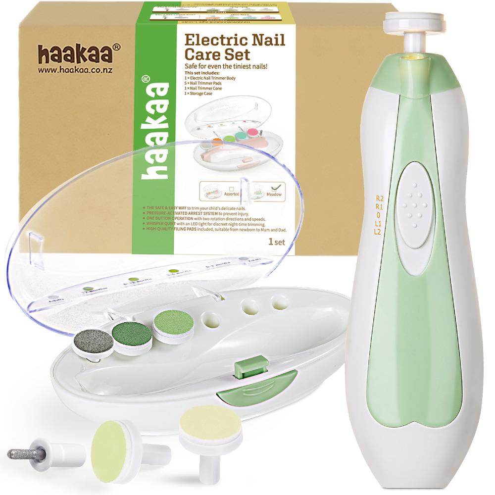 Haakaa Electric Nail Care Set Green - Haakaa