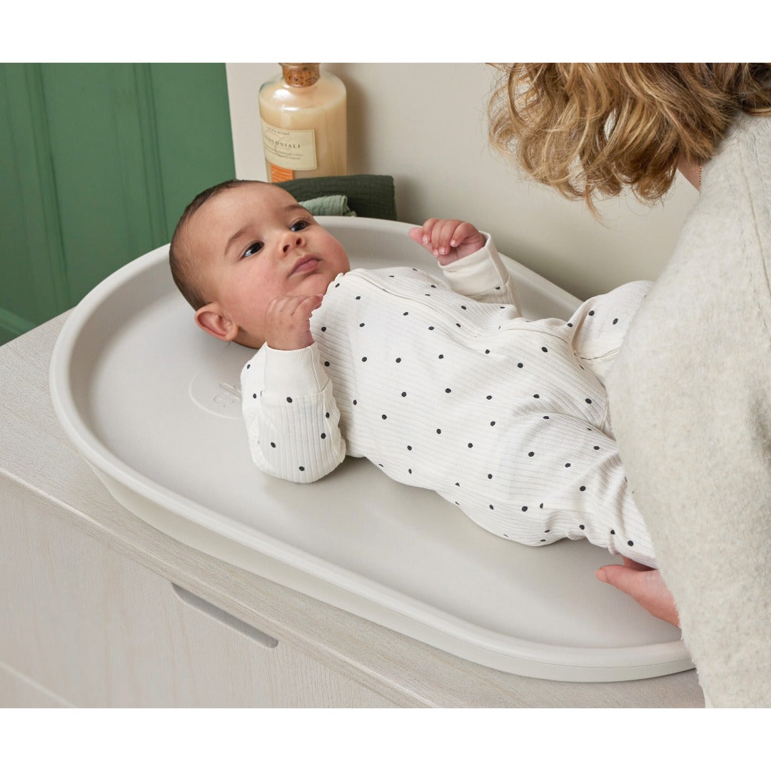 Shnuggle Squishy Cream | Nappy Change Mat | Dimples NZ | Cream