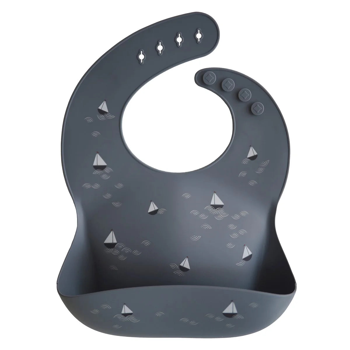 Silicone Baby Bib Boats - Mushie