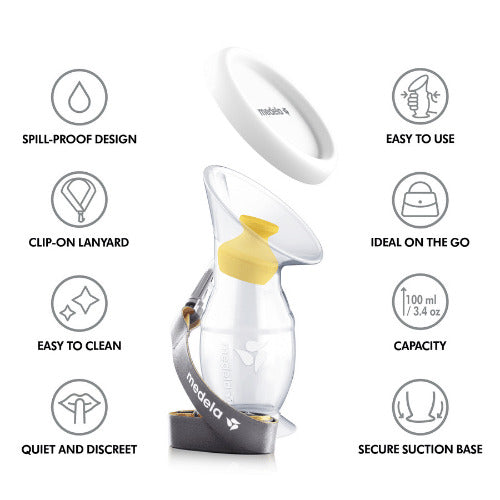 Silicone Breast Milk Collector - Medela
