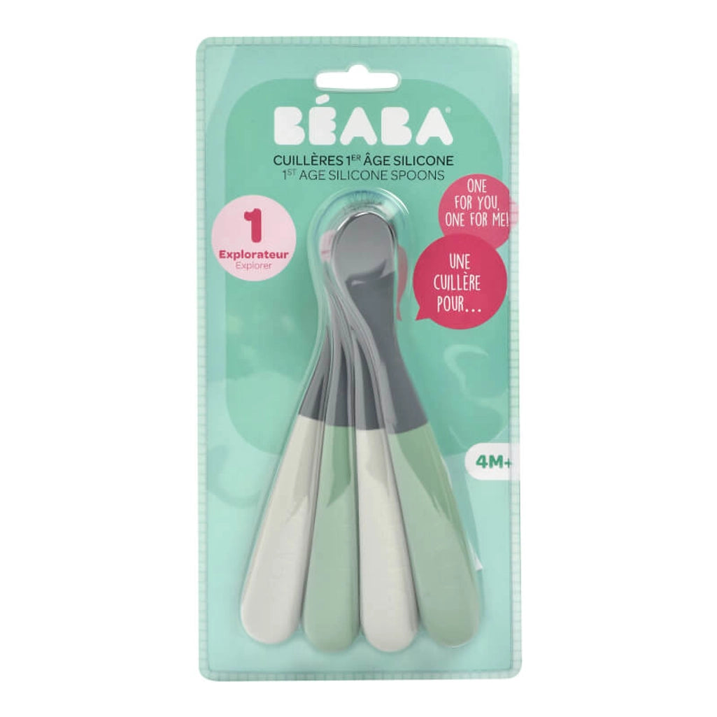 Beaba 4Pk Spoon - Beaba