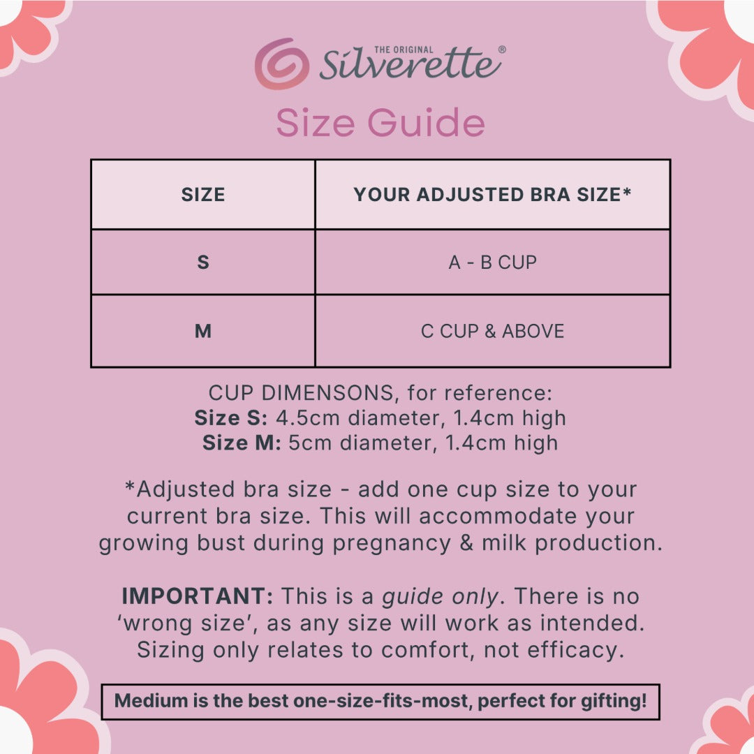 Silverette Nursing Cup - Small Small - Silverette