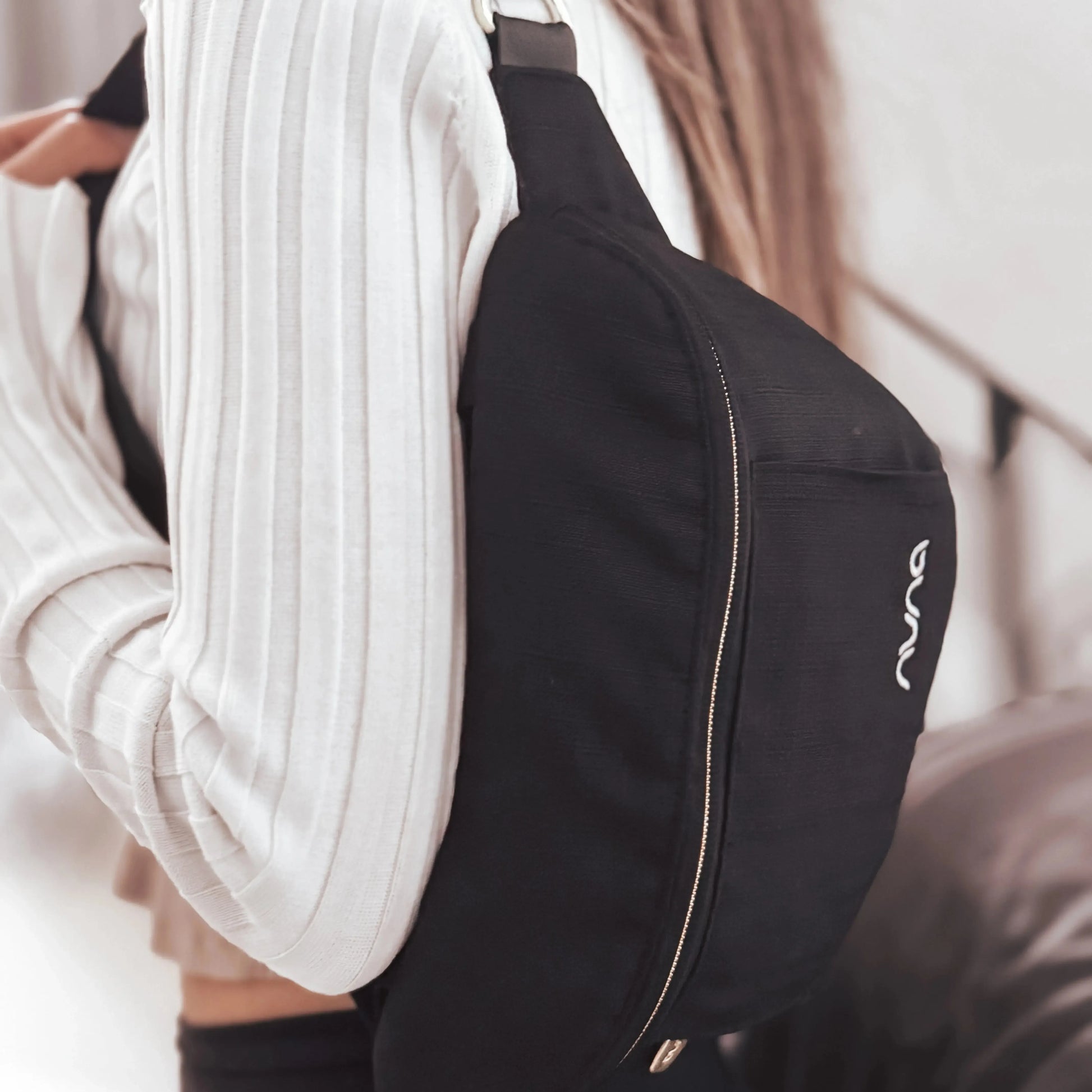 nuna stroller sling bag Nuna Sling Bag Black | Nuna NZ | Dimples NZ