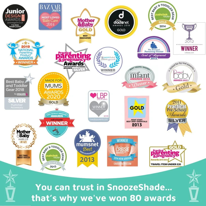 Snoozeshade Plus Deluxe - Buggy Blackout Shade