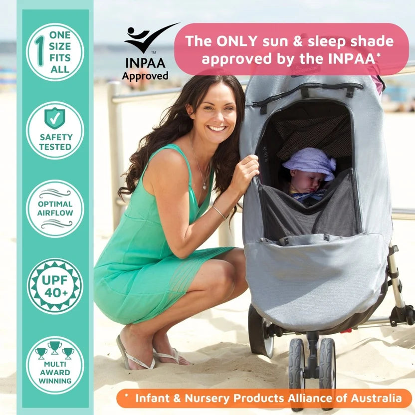 Snoozeshade Plus Deluxe - Buggy Blackout Shade