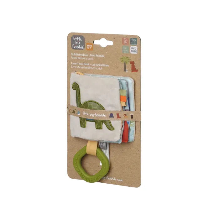 Soft Baby Book - Dino Dino Friends - Little Big Friends