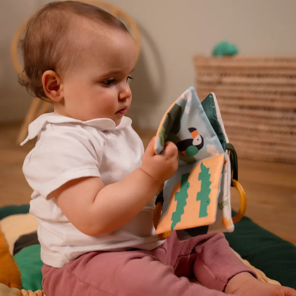 Soft Baby Book - Jungle Jungle - Little Big Friends