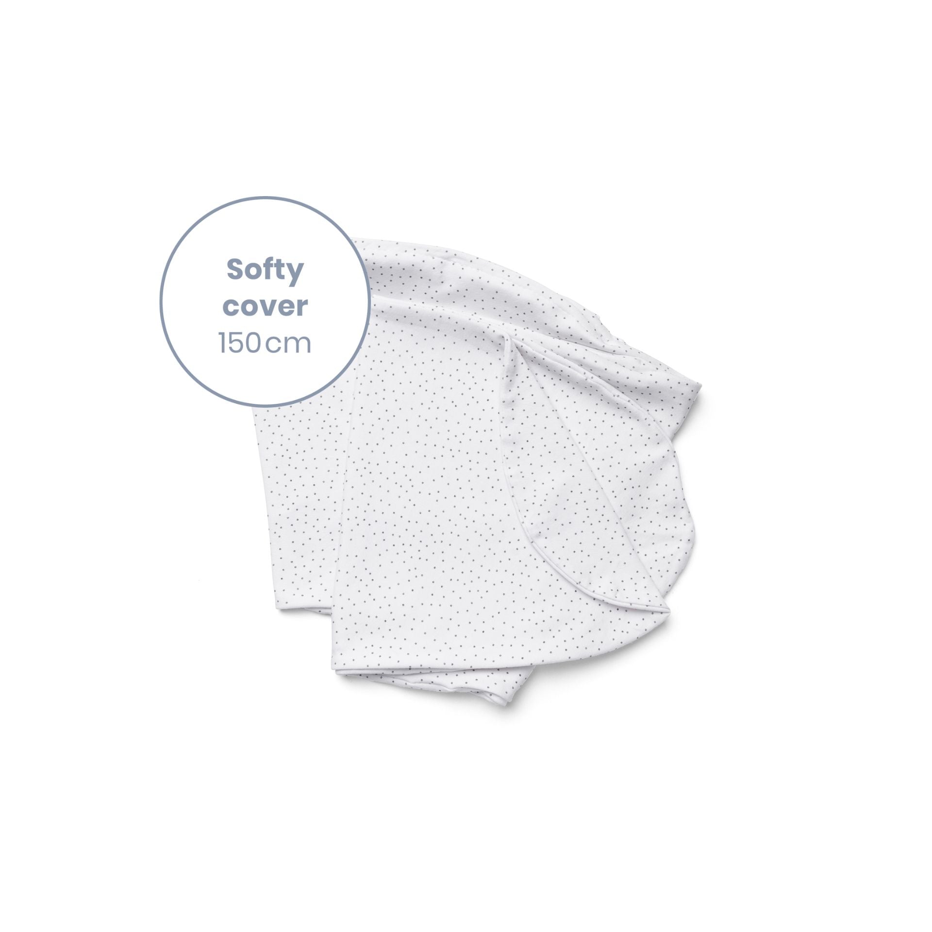 Doomoo Softy Cover Silver Dots - doomoo