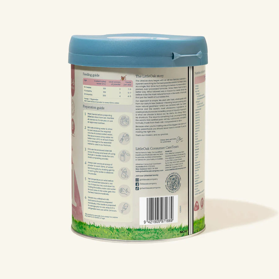 Natural Goat Milk Infant Formula with Olive Oil Stage 1 800gm - LittleOak