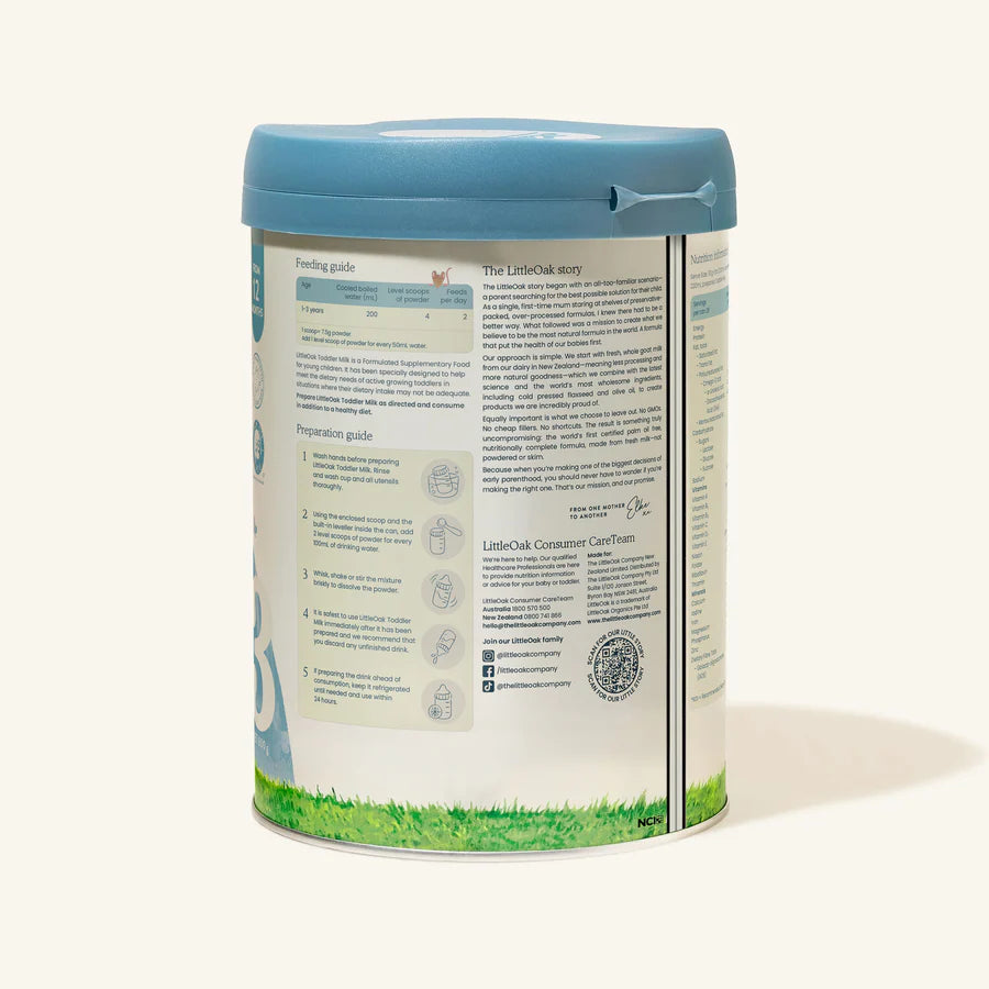 Natural Goat Milk Toddler Milk with Olive Oil Stage 3 800gm - LittleOak
