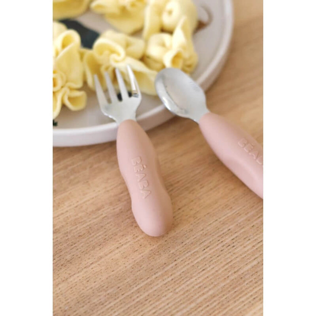 Beaba Stainless Steel Pre-Cutlery Cotton Candy - Beaba