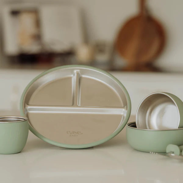 Stainless Steel Toddler Bundle Pistachio - Ease.Baby