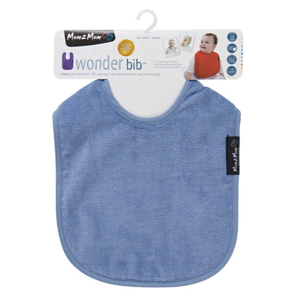 Standard Wonder Bib Denim - Mum2Mum