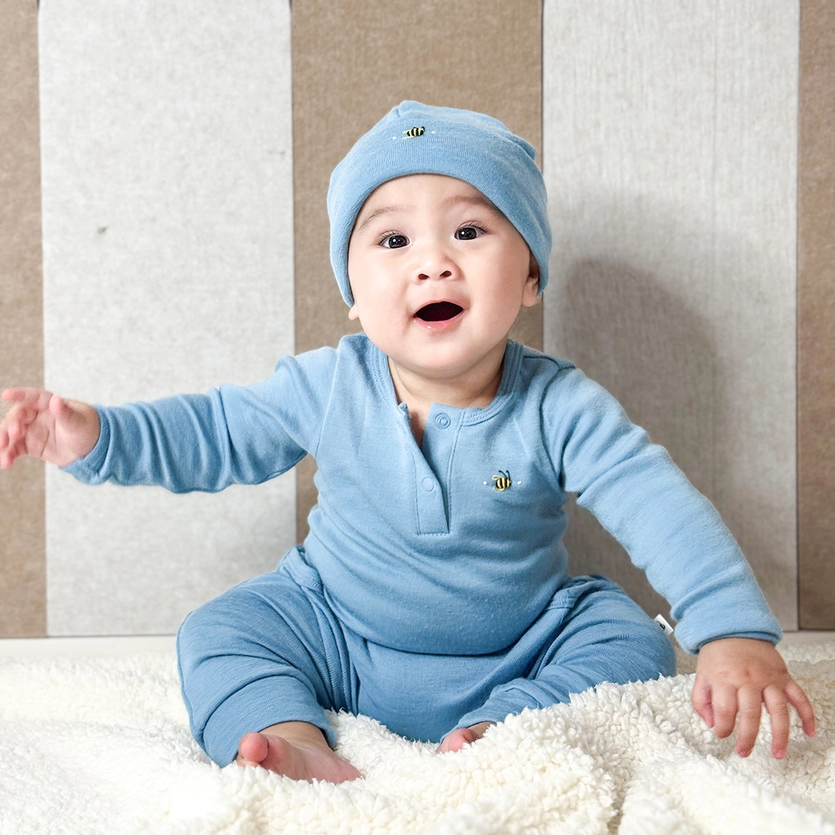 Merino Bodysuit - Dimples - Dimples