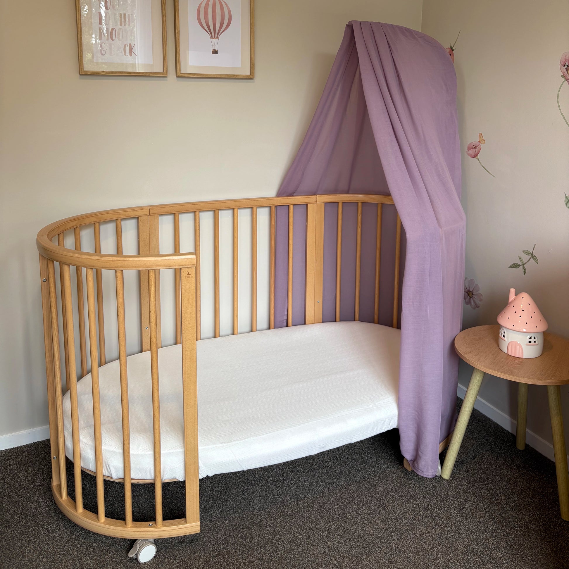 stokke sleepi junior Sleepi Canopy V3 Lavender | Nursery Accessories | Dimples NZ