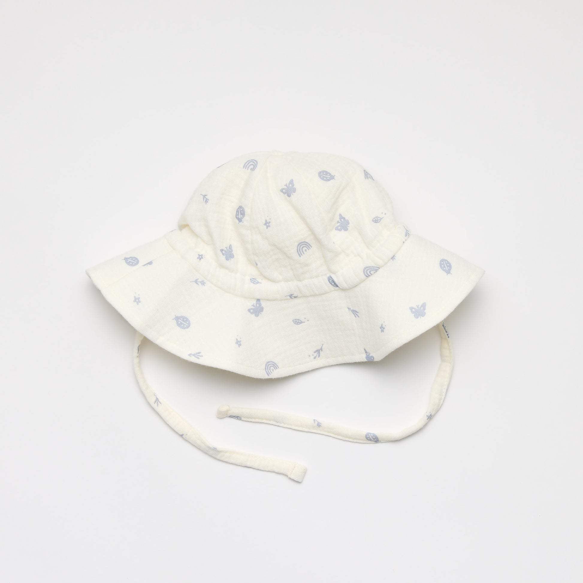 Muslin Sun Hat Enchanted Garden O/S - Over the Dandelions