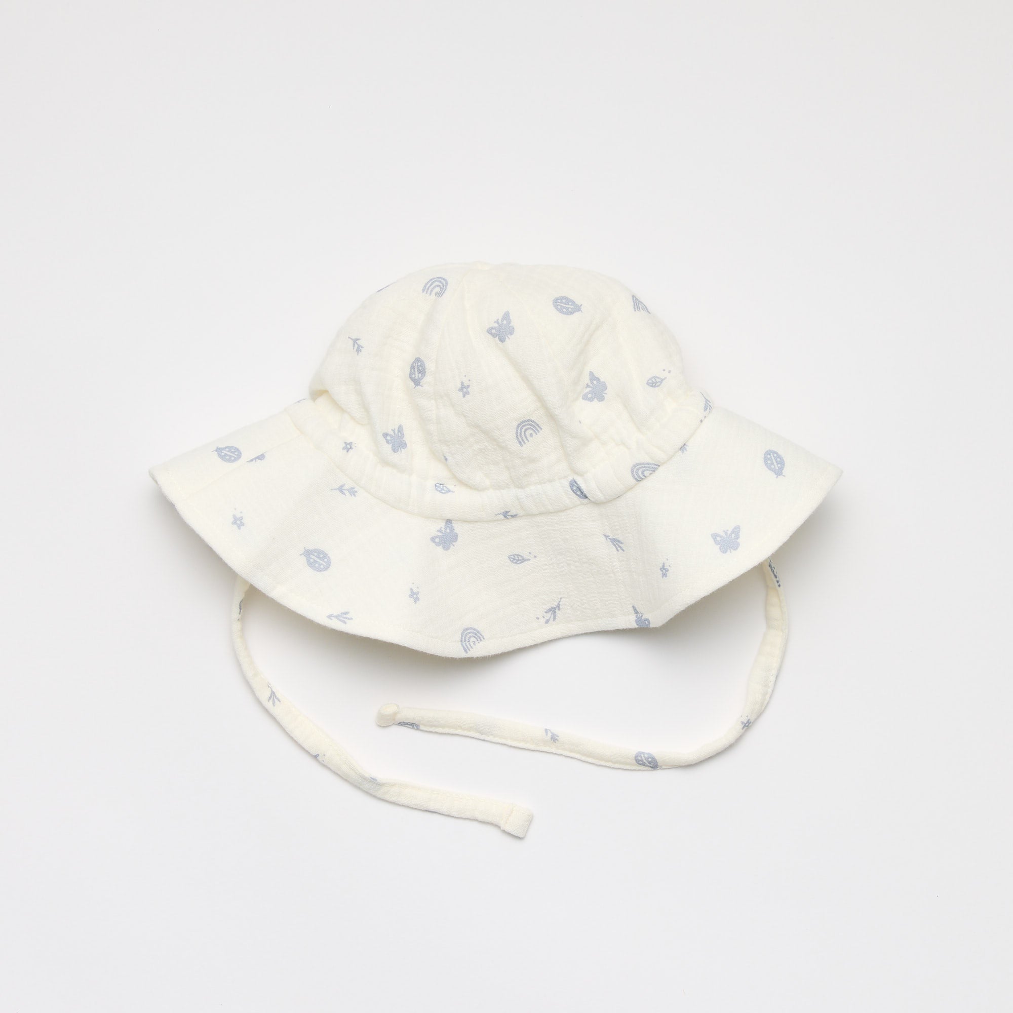 Muslin Sun Hat Enchanted Garden O/S - Over the Dandelions