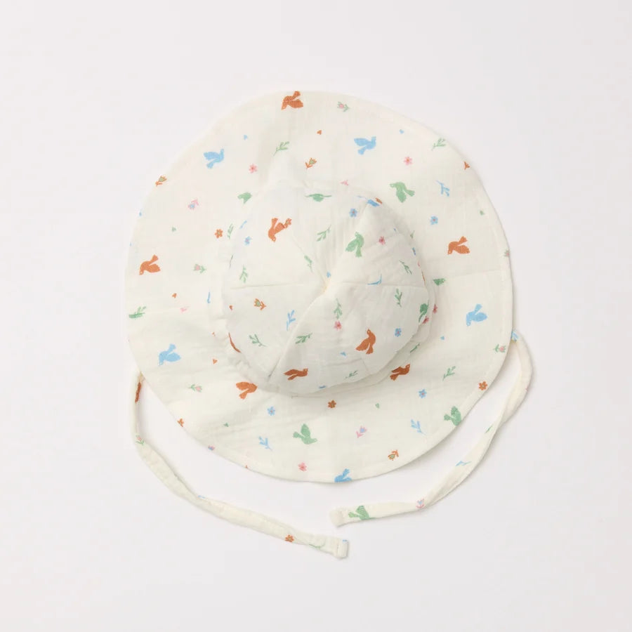 Muslin Sun Hat Birdsong - Over the Dandelions