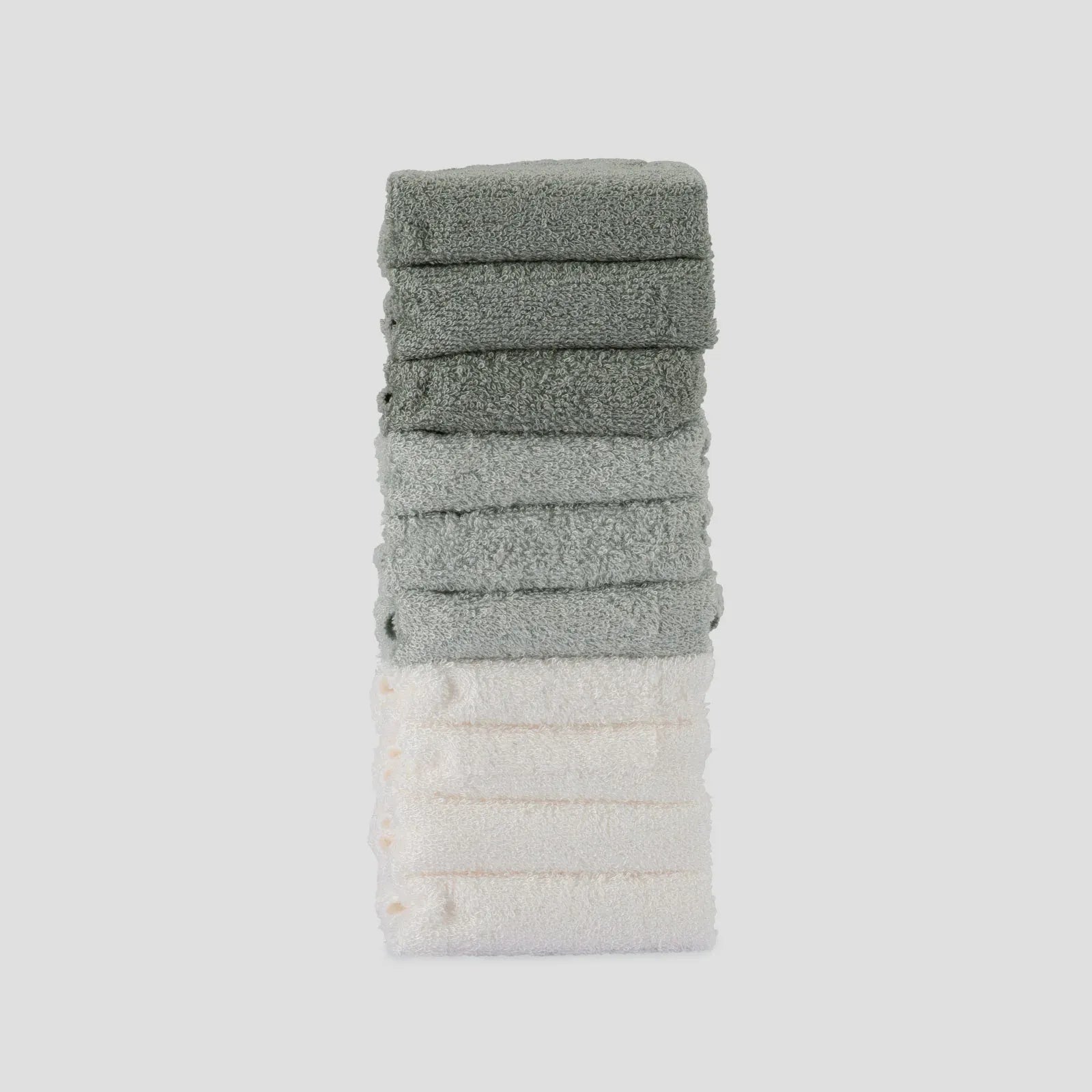 Towelling Washer 10pk Turtle Bay - Little Bamboo