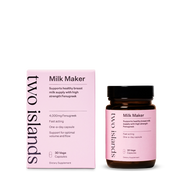 Milk Maker - 30 Capsules - Two Islands - Dimples