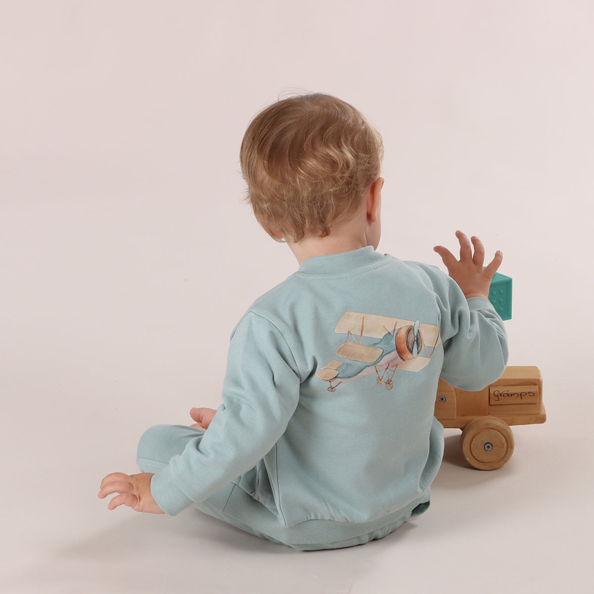 Cotton Bomber Jacket - Little Bee by Dimples - Dimples