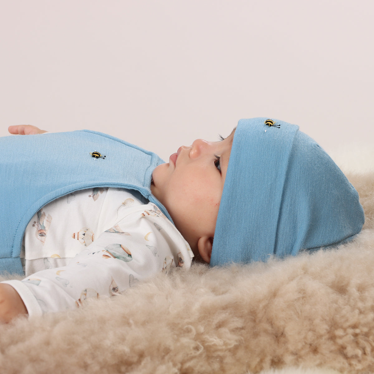 Long Sleeve Cotton Bodysuit - Little Bee by Dimples - Dimples