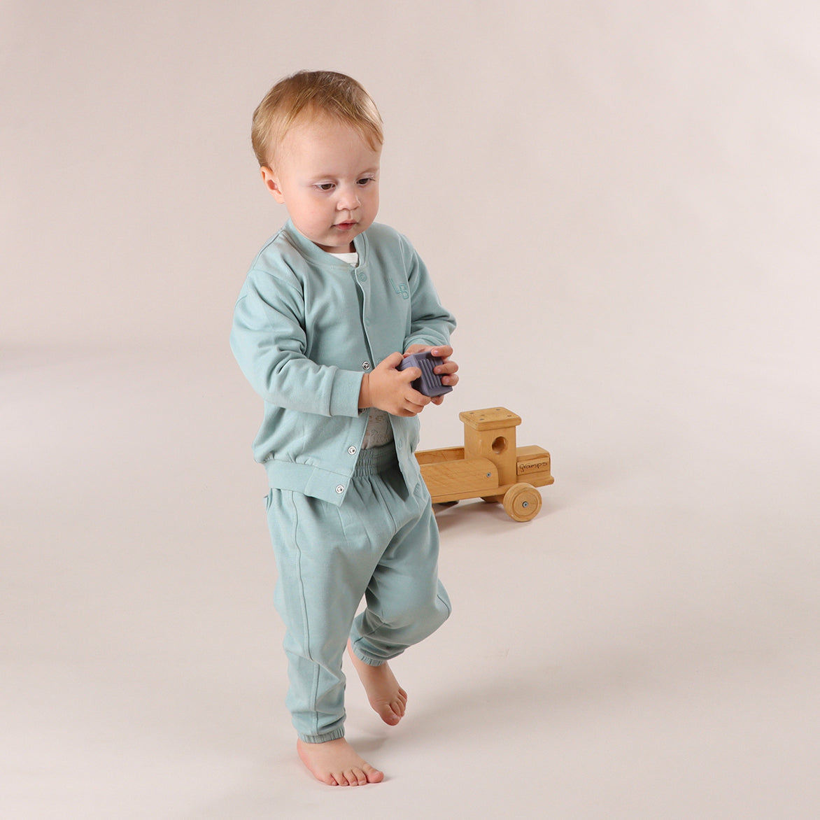 Cotton Track Pants - Little Bee by Dimples - Dimples