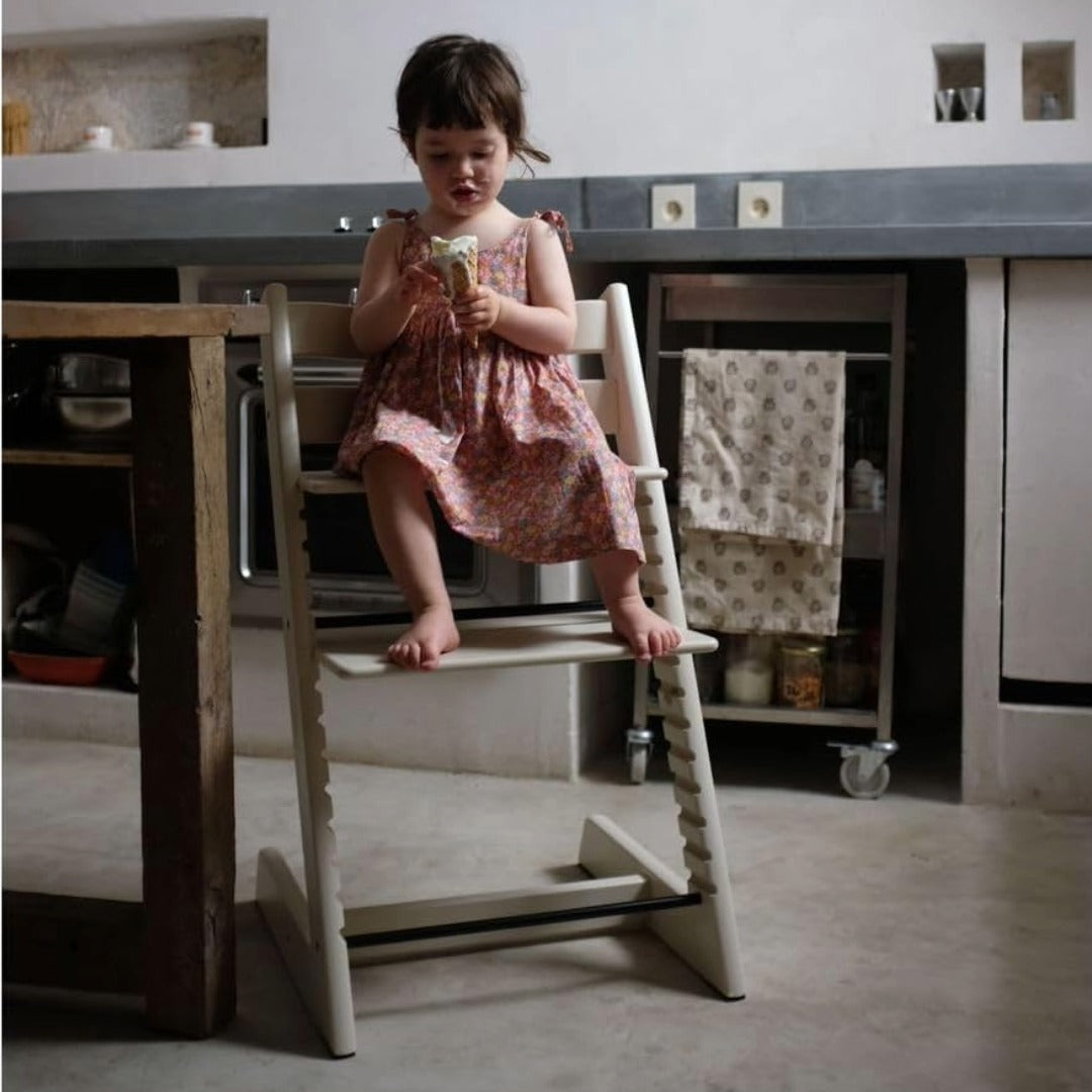 Stokke Tripp Trapp Highchair Vanilla White | Highchairs | Dimples