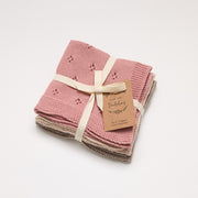 Wash Cloth Set of 3 - Over the Dandelions - Dimples
