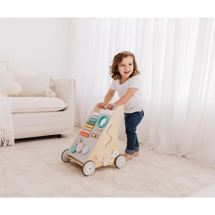 Wooden Activity Play Walker - Bubble