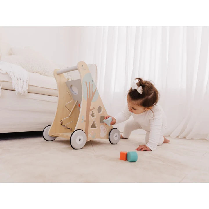 Wooden Activity Play Walker - Bubble
