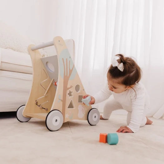 Wooden Activity Play Walker - Bubble
