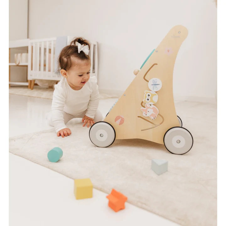 Wooden Activity Play Walker - Bubble