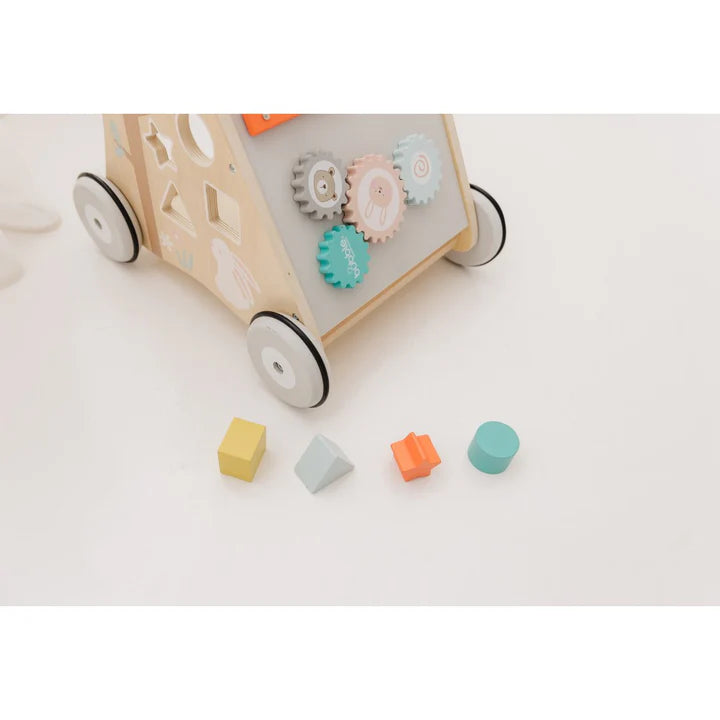Wooden Activity Play Walker - Bubble
