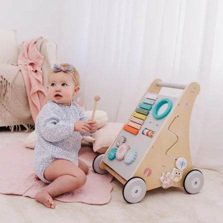 Wooden Activity Play Walker - Bubble