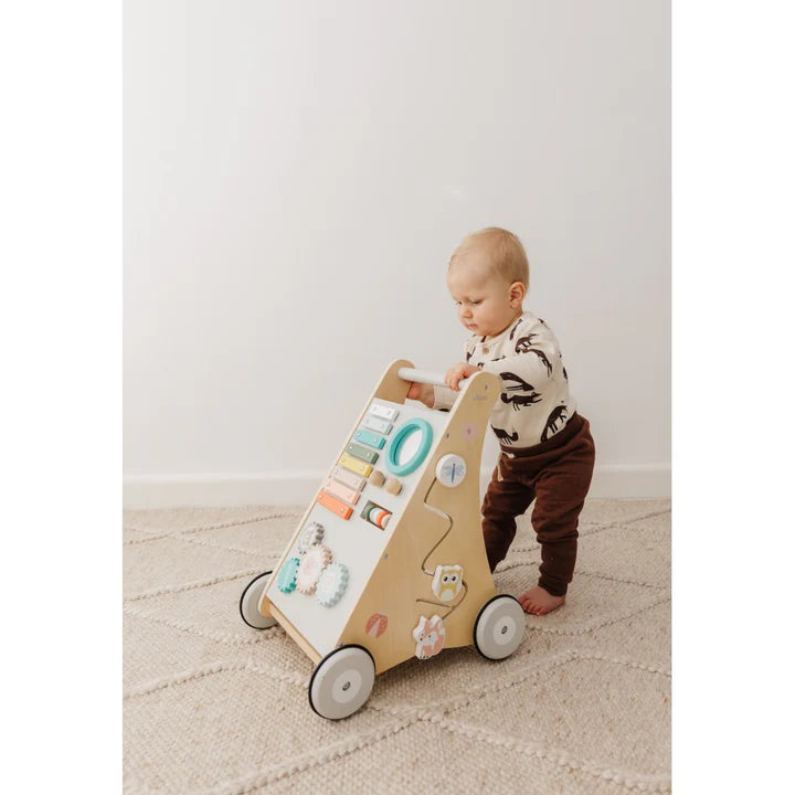 Wooden Activity Play Walker - Bubble