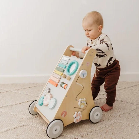 Wooden Activity Play Walker - Bubble