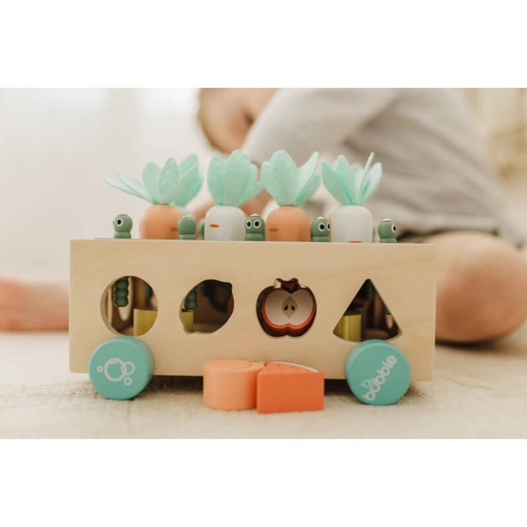 Interactive Wooden Vege Garden - Bubble